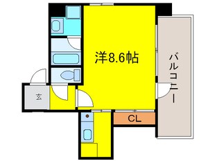 キャピトル安堂寺の物件間取画像